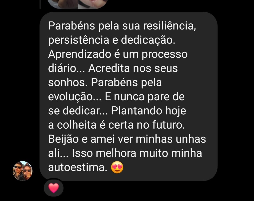 Depoimento de Aline Faria